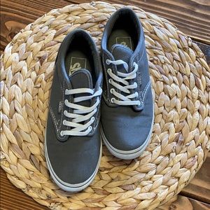 Gray Vans Authentic